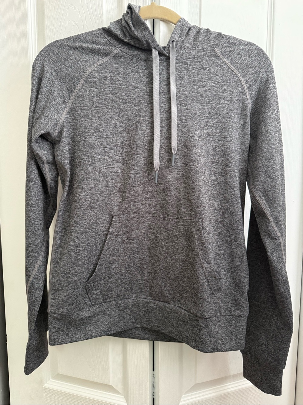Quince Women's Gray Heather Pullover Hoodie